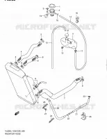 DURITE DE RADIATEUR pour Suzuki VOLUSIA 800 2011
