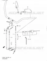 GUIDON pour Suzuki VOLUSIA 800 2011