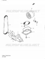 POMPE A HUILE pour Suzuki VOLUSIA 800 2011