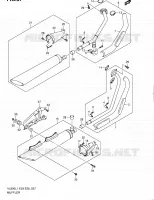 SILENCIEUX (VL800L1 E03) pour Suzuki VOLUSIA 800 2011