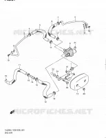 SYSTÈME DE RECYCLAGE GAZ D'ECHAPPEMENT pour Suzuki VOLUSIA 800 2011