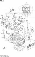 CULASSE AVANT (VL800L2 E03) pour Suzuki VOLUSIA 800 2012