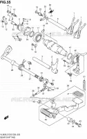 ENSEMBLE SELECTEUR DE VITESSES pour Suzuki VOLUSIA 800 2012