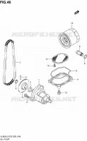 POMPE A HUILE pour Suzuki VOLUSIA 800 2012