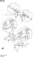 REPOSE PIED pour Suzuki INTRUDER 800 2014