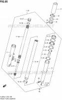 FOURCHE pour Suzuki INTRUDER 800 2014