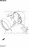 BOL DE PHARE (VL800L5 E03) pour Suzuki BOULEVARD 800 2015