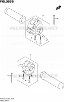 COMMODOS (VL800L5 E33) pour Suzuki BOULEVARD 800 2015