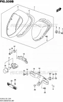 ENSEMBLE FEU ARRIERE (VL800L6 E19) pour Suzuki BOULEVARD 800 2016