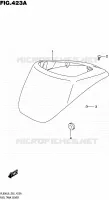 RESERVOIR D'ESSENCE   COUVERCLES pour Suzuki BOULEVARD 800 2016