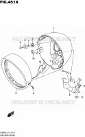 BOL DE PHARE pour Suzuki INTRUDER 800 2016