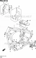 CADRE pour Suzuki INTRUDER 800 2016