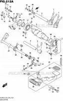 ENSEMBLE SELECTEUR DE VITESSES pour Suzuki BOULEVARD 800 2016