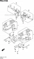 REPOSE PIED pour Suzuki INTRUDER 800 2017