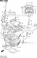 CULASSE (REAR) pour Suzuki INTRUDER 800 2017