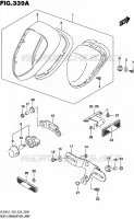 ENSEMBLE FEU ARRIERE (VL800L7 E03) pour Suzuki BOULEVARD 800 2017