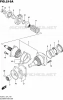 COUPLE CONIQUE pour Suzuki BOULEVARD 800 2017