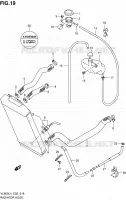 DURITE DE RADIATEUR (VL800L4 E19) pour Suzuki INTRUDER 800 2014