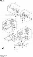 REPOSE PIED pour Suzuki INTRUDER 800 2014