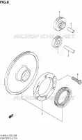 ROUE LIBRE DE DEMARREUR pour Suzuki INTRUDER 800 2014