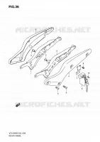 BOUCLE ARRIERE pour Suzuki BOULEVARD 1500 2010