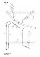 GUIDON pour Suzuki BOULEVARD 1500 2010