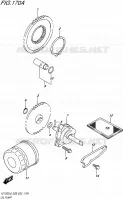 POMPE A HUILE pour Suzuki BOULEVARD 1500 2016