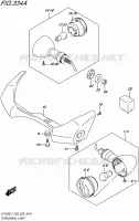 CLIGNOTANTS pour Suzuki BOULEVARD 1500 2017