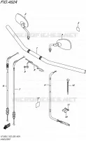 GUIDON pour Suzuki BOULEVARD 1500 2017