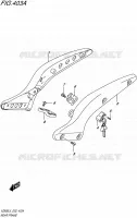 BOUCLE ARRIERE pour Suzuki INTRUDER 800 2015