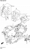 CADRE pour Suzuki INTRUDER 800 2015