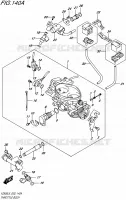 CORPS DE PAPILLON pour Suzuki INTRUDER 800 2015
