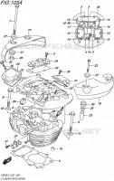 CULASSE (REAR) pour Suzuki INTRUDER 800 2015