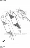 RADIATEUR pour Suzuki INTRUDER 800 2015