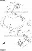 CLIGNOTANTS pour Suzuki INTRUDER 800 2016