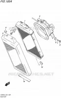 RADIATEUR pour Suzuki INTRUDER 800 2016