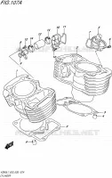 CYLINDRE pour Suzuki MARAUDER 800 2017