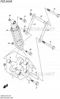 BIELLETTE D'AMORTISSEUR pour Suzuki MARAUDER 800 2016