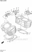 CYLINDRE pour Suzuki MARAUDER 800 2016