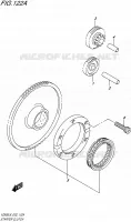 ROUE LIBRE DE DEMARREUR pour Suzuki MARAUDER 800 2016