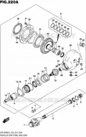 ARBRE DE TRANSMISSION   COUPLE CONIQUE ARRIERE pour Suzuki MARAUDER 1800 2015