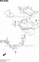 BAC A BATTERIE   OUTILS pour Suzuki MARAUDER 1800 2015