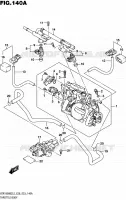 CORPS DE PAPILLON (VZR1800BZL5 E28) pour Suzuki MARAUDER 1800 2015