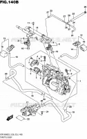 CORPS DE PAPILLON (VZR1800BZL5 E33) pour Suzuki MARAUDER 1800 2015