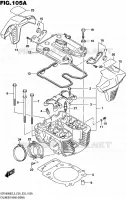 CULASSE (REAR) (VZR1800BZL5 E28) pour Suzuki MARAUDER 1800 2015