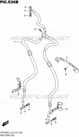 DURITE DE FREIN AVANT (VZR1800BZL5 E33) pour Suzuki MARAUDER 1800 2015