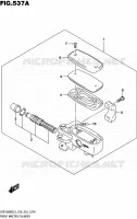 MAITRE CYLINDRE AVANT (VZR1800BZL5 E28) pour Suzuki MARAUDER 1800 2015