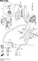PARTIE ELECTRIQUE (VZR1800BZL5 E28) pour Suzuki MARAUDER 1800 2015