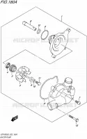 POMPE A EAU pour Suzuki INTRUDER 1800 2016