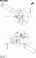 COMMODOS (VZR1800BZL7 E19) pour Suzuki INTRUDER 1800 2017
